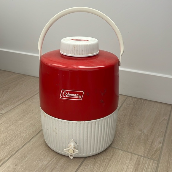 Coleman Other - Coleman 2 gallon jug | Well-loved | Red & white